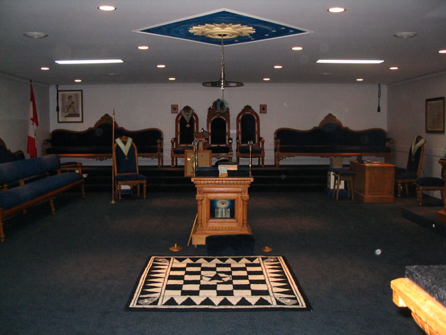 The Brant Lodge No. 45 Lodge Room, Brant Masonic Centre